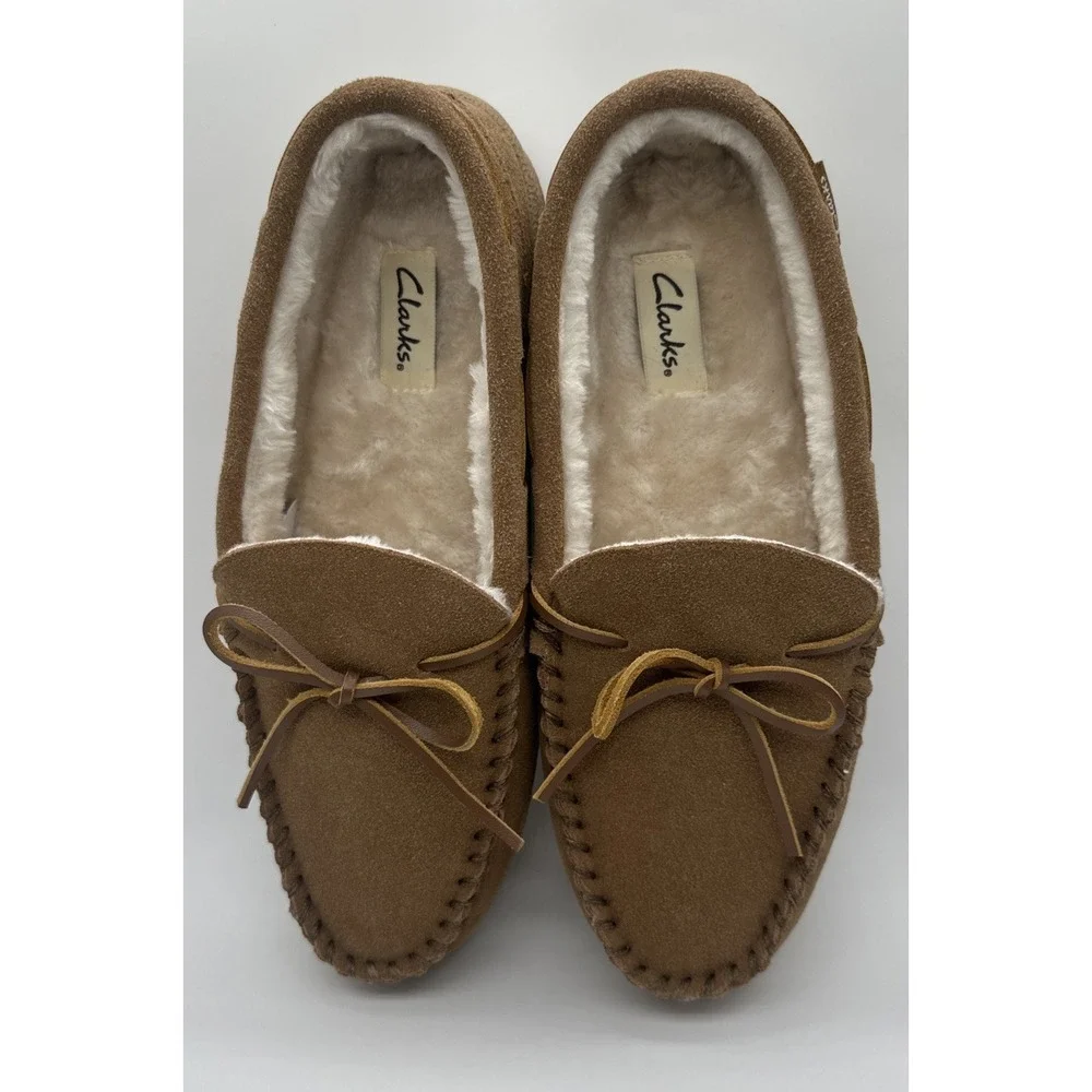Clarks Men's Moccasin Slippers Shoes Size 10M